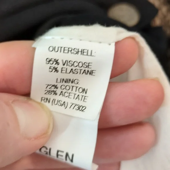 Zara Basics Navy Schoolboy Viscose Long Line Blazer Size S - Picture 7 of 7